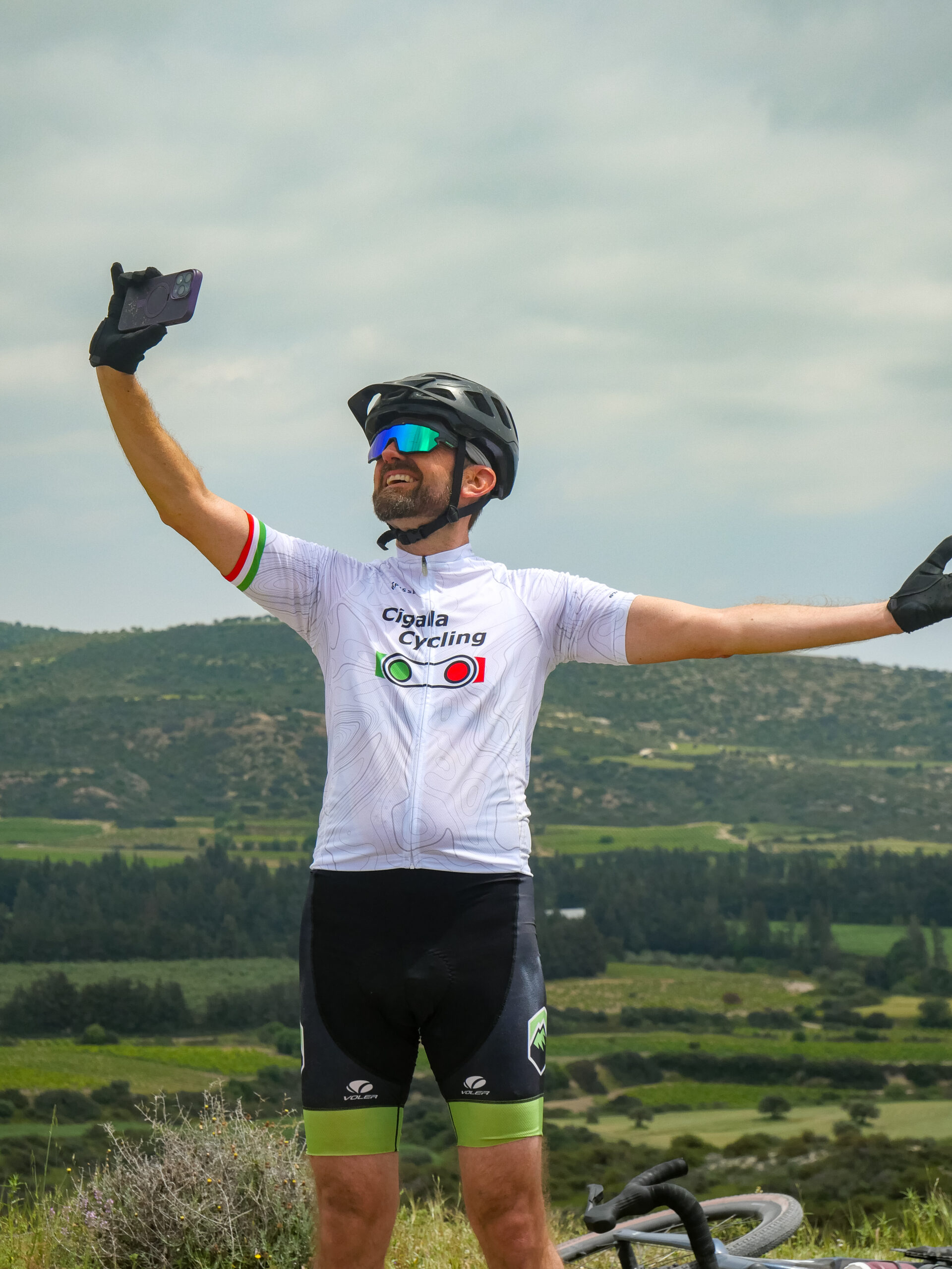 Cycling Selfie Cigala Cycling