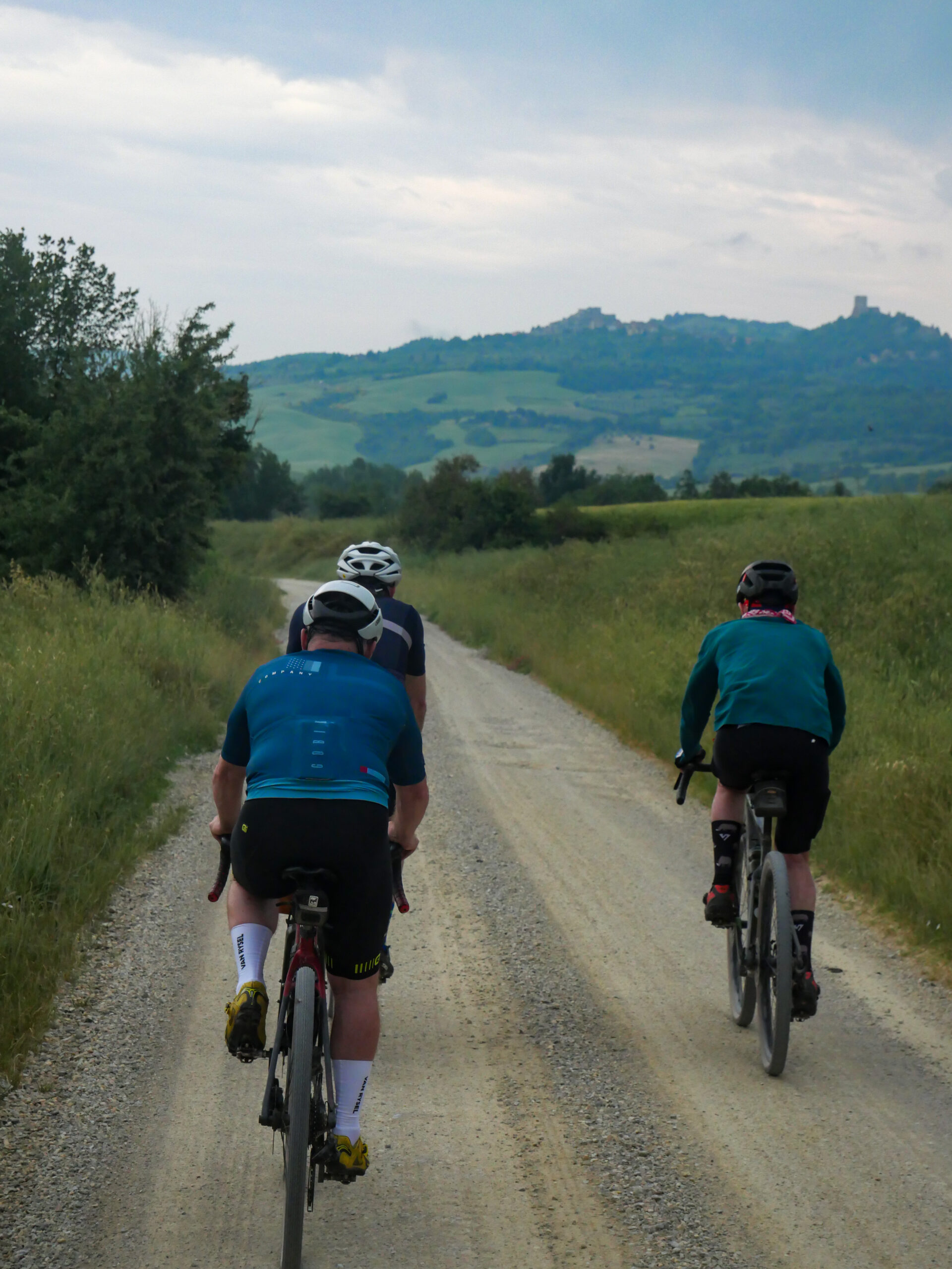 Cycling through Tuscany