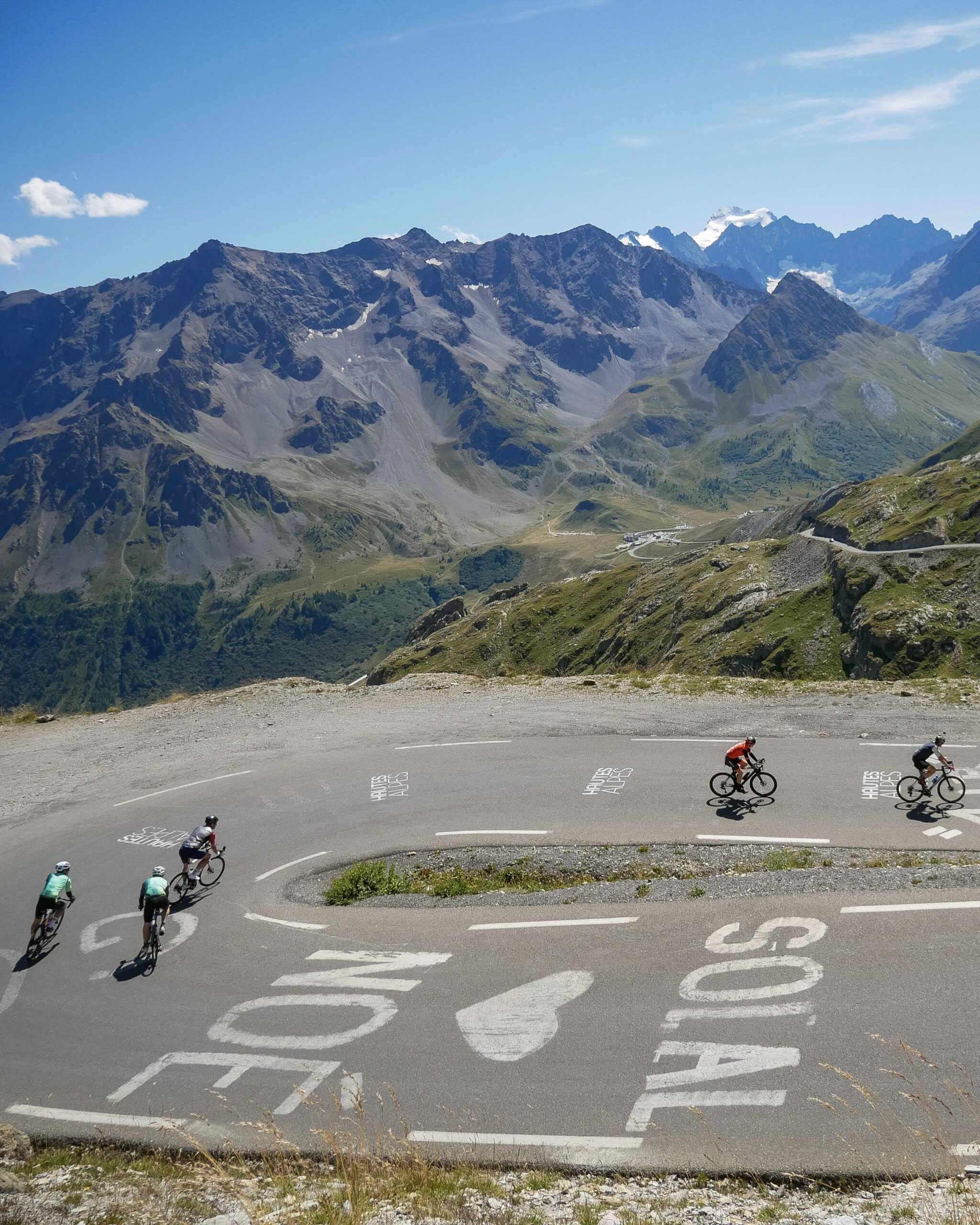 Col du Galibier Epic Climb in France