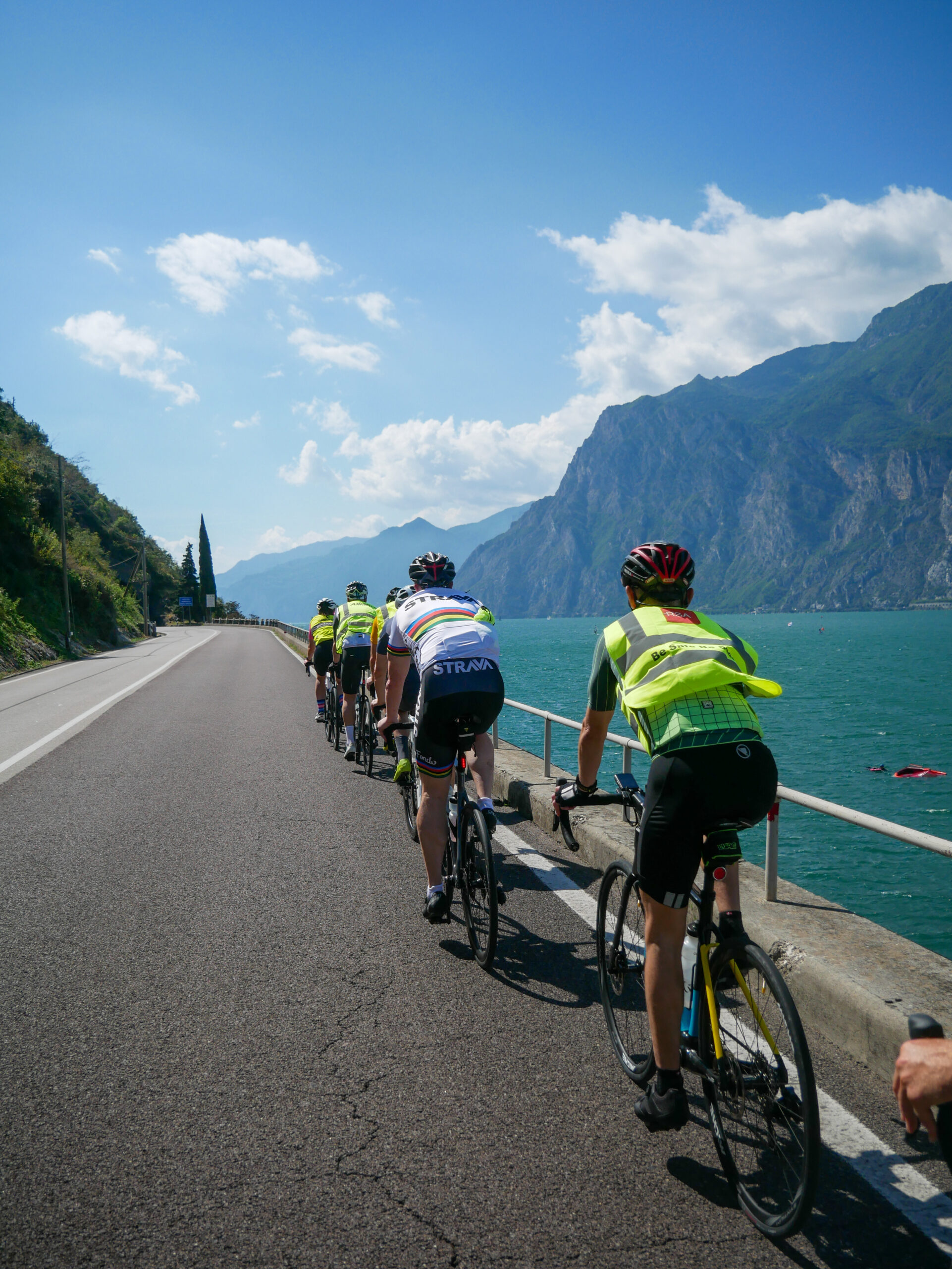 Cycling in Lake Garda