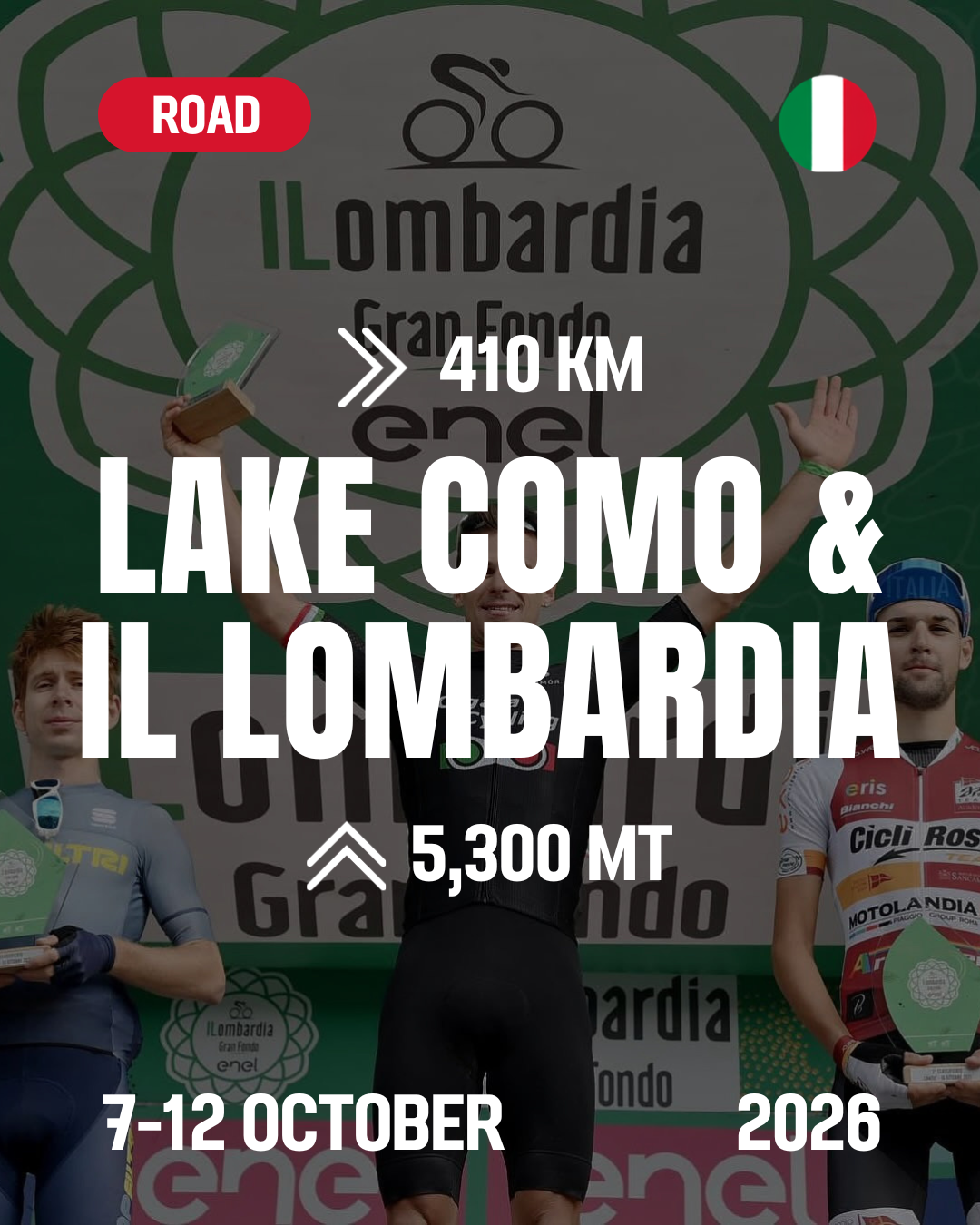 Lake Como & Il Lombardia Tour
