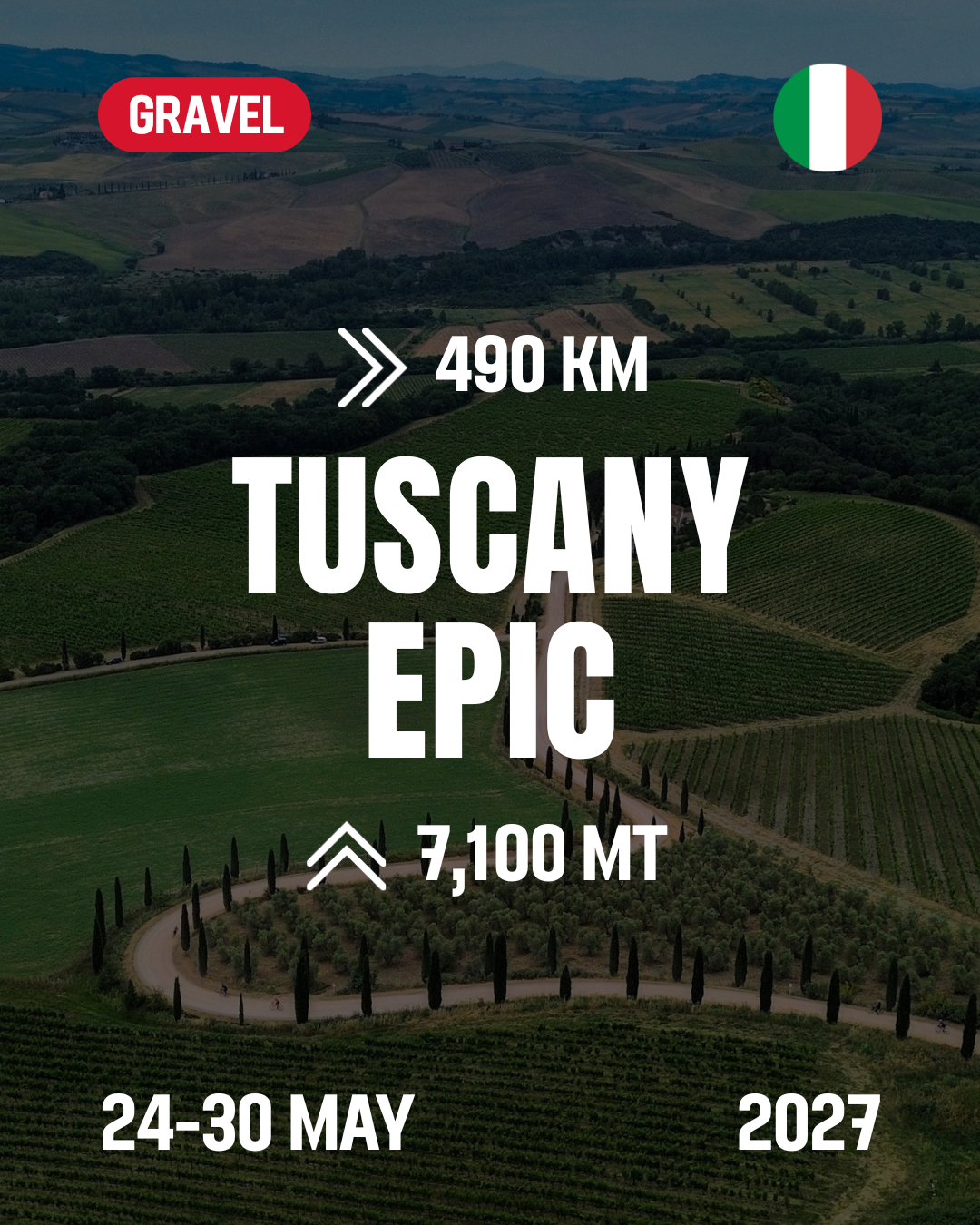 Tuscany Epic Gravel Tour